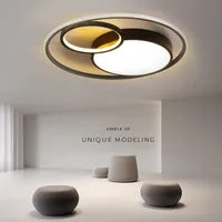 Deckenleuchte LED Deckenlampe Ø40cm,Dimmbar mit Fernbedienung 48W 3000-6500k,Wohnzimmer-Leuchte, Hängeleuchte, Hängelampe
