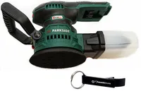 PARKSIDE® 20V Akku Exzenterschleifer PAEXS 20-Li B2 (ohne Akku) + HEADNMORE® Flaschenöffner als Schlüsselanhänger