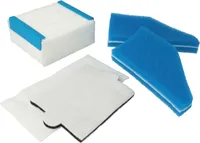vhbw Filter-Set kompatibel mit Thomas Cycloon Hybrid Perfect Air, Cycloon Hybrid LED Parquet, Cycloon Hybrid Pet & Friends Staubsauger - 5x Filter