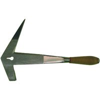 Schieferhammer rechts Bundle mit Haubrücke gebogen Hammer Schiefer Dachdecker 