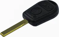 Auto Schlüssel Funk Fernbedienung 1x Gehäuse 3 Tasten + 1x Rohling HU92 kompatibel mit BMW