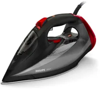Žehlička Philips Azur s keramickou žehliacou plochou, konštantná para 50 g/min, 2600 W, čierna (GC4567/80)