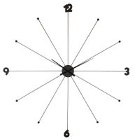 Kare Design Uhr Like Umbrella Aluminium 100x100; 61805