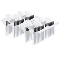 JB White 64 Cerumenfilter für Hörgeräte, Ersatzfilter, Filter geeignet für Widex Nanocare | Oticon ProWax MiniFit | Phonak Cerustop Wax Guards | Signia 3.0 | Resound Hörgerätefilter (1,3mm)