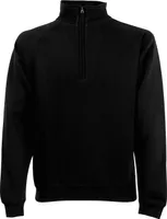Fruit of the Loom - "Classic 80/20" Sweatshirt Reißverschluss für Herren RW8167 (3XL) (Schwarz)