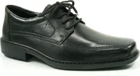 Rieker B0812 Schuhe Herren Halbschuhe Schnürschuhe extra weit, Schuhgröße:40, Farbe:Schwarz