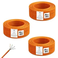 ARLI Cat7 300 m Verlegekabel Cat 7 Kabel ( 3 x 100 m )