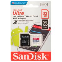 SanDisk Ultra Speicherkarte 32 GB MicroSDHC Klasse 10