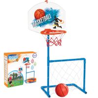 WOOPIE 2-in-1 Basketballtor-Set + Ball
