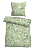 Castell pościel z delikatnego włókna FLORAL jade 1x 155x220 cm + 1x 80x80 cm