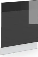 Vicco Frontblende Fame-Line, 60 cm ohne Arbeitsplatte, Anthrazit Hochglanz/Weiß