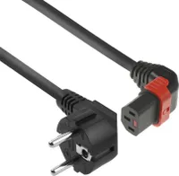 ACT AK5266 Kabel zasilający czarny 3 m CEE7/7 złącze C13 (AK5266)