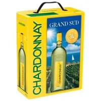 Grand Sud Chardonnay Weißwein 12.5% vol., Bag in Box 4er Pack (4 x 3 l)