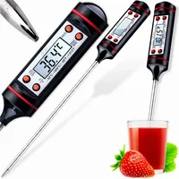 Digital Küchenthermometer | Bratenthermometer | Fleischthermometer | BBQ, Grill, Koch, Fleisch Thermometer | Edelstahl für Küche, Backofen | Retoo
