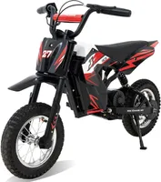 RCB Elektro Motorrad Kinder , 12 Zoll Elektromotorrad mit Leistungsstarker Motor ,  Max 25km/h , Reichweite 15KM , Moto Crossbike Kinder ab 3-12Jahren