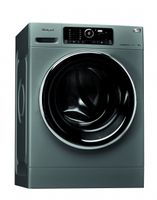 Whirlpool Gewerbe Waschmaschine AWG 912S/Pro 9kg Frontlader Waschautomat silber