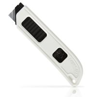 Sicherheitsmesser Cuttermesser mit automatischem Klingeneinzug, ergonomisches Design, vielseitige Einsatzmöglichkeiten, beidseitig bedienbar