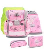 Classy Ballet Light Pink Schulranzen Set 5 teilig mit extra Regenschutz
