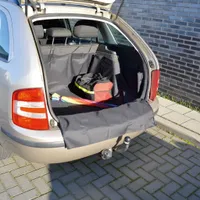 Carpoint Rohož na ochranu topánok 110x100x40 cm čierna
