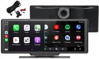 Ottocast Tragbares 10" Display für das Auto mit 2K Frontkamera Apple Carplay Android Auto und 1080p Rückfahrkamera, Car Display, Autozubehör