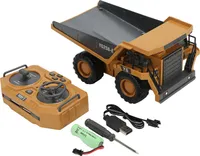 Diaľkovo ovládaný sklápač 1:24 9ch stavebné vozidlo elektronické hračkárske auto pre deti 1PC cesto