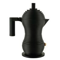 Alessi Pulcina Espressokocher schwarz 70 ml