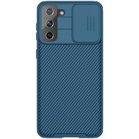 Handyhülle Schutzhülle Schiebekamera Abdeckung Objektivschutzhülle in blau für Samsung S21 Ultra