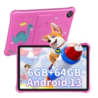 Blackview 2024  10" dětský tablet Tab 30kids s TPU pláštěm, 6 GB RAM+64 GB RAM/1 TB TF, 1280x800 HD displej, 5100 mAh, Android 13 Widevine L1