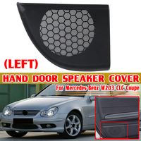 Tür Lautsprecher Abdeckung Blende Schwarz Horn-Abdeckung für Mercedes C-Klasse CLC CL203, #A20372703889051, Typ: Links