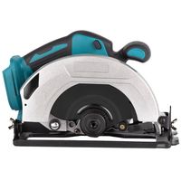 7 Zoll 180mm Bürstenlos Handkreissägen Holzbearbeitung Schneiden Sägen mit 3pc Sägeblätter (Ohne Akku)