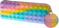 Regenbogen-Silikon-Schulmäppchen für Stifte