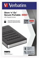 Verbatim Store 'n' Go Portable - Solid-State-Disk - 256 GB - USB 3.1 Gen 1