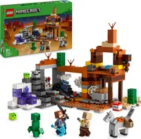 LEGO Minecraft Die Mine in den Badlands, Bergbau-Spielzeug zum Videospiel, Set für Jungen und Mädchen ab 8 Jahren, Bauspaß mit LEGO Steinen, Abenteuerset, Geburtstagsgeschenk 21263