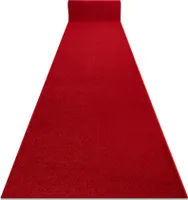 Läufer KARMEL Glatt karminrot / rot 70 cm rot 70x410 cm