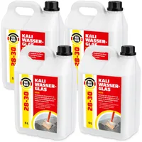 Draselné sklo na vodu Kaliwasserglas Rein 20L Čisté sklo 100% koncentrát HALBAU HB28-30