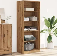 Design Kleiderschrank Artisan-Eiche 80x50x200 cm Holzwerkstoff, Kleiderschränke 2024 Neu