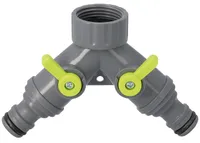 2-Wege-Verteiler 3/4" für 1/2" Wasserhahn