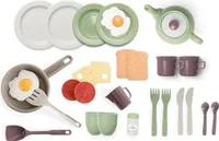 Dantoy - Green Garden Frühstücksset 29-teilig Hergestellt in Dänemark Spülmaschinenfest 2+ Jahre