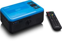 Lenco LPJ-500 - LCD projektor - prenosný - 2800 lm - 800 x 480 - čierny, modrý