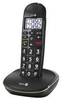 Doro Phone EASY 110 Strahlungsarmes Schnurlostelefon, Rufnummernanzeige, 10h Sprechzeit, 4 Tage Standby, Freisprechfunktion, DECT