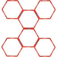 Avento Koordinationsgitter 6 Stk. Hexagon