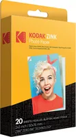 Kodak 2  x3 Premium Zink Fotopapier (20 Blatt) Kompatibel mit Kodak PRINTOMATIC-, Kodak Smile- und Step-Kameras und -Drucker