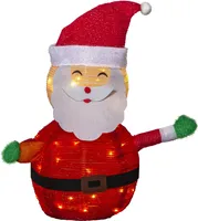 LED-Figur 'Tecidy', Santa, 45 warmwhite LED,