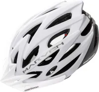 meteor Marven I Fahrradhelm Herren Damen Kinder-Helm MTB rollerhelm M 55-58 cm weiß/grau