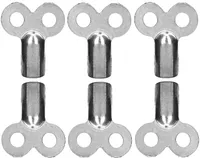 6x Entlüftungsschlüssel Universal alle Heizkörper Schlüssel zum Entlü