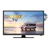 Gelhard GTV2255 LED Smart TV mit DVD und Bluetooth DVB-S2/C/T2 für 12V u. 230Volt WLAN Full HD
