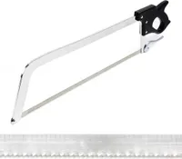 Piła do kości Wiltec XL 43cm brzeszczot, ręczna piła do cięcia kości dla myśliwych, rzeźników, gastronomów piła do mięsa, rzeźników