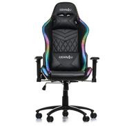 Gear4U osvetlená herná stolička / Herná stolička RGB / LED čierna