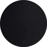 ASA Selection 7855420 Lederoptik Tischset rund, Ø 38 cm, Lederoptik, Polychlorid, schwarz