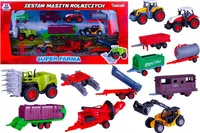 Farmer Set 12 Stück Traktoren Landmaschinen Kinderspielzeug